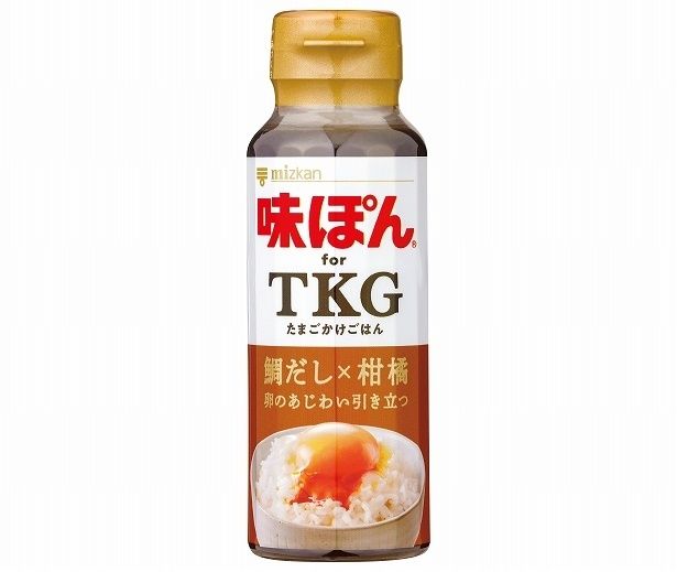 鯛だしと柑橘で卵に合う「味ぽん for TKG」