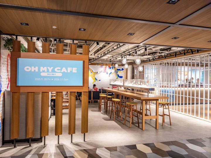 羽田空港第1ターミナル ディズニー「ミッキー＆フレンズ」OH MY CAFE MINI２