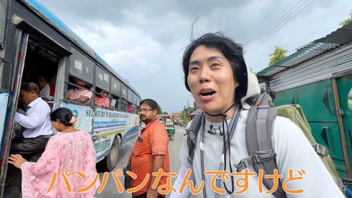 【写真・画像】令和ロマンくるま、“人口世界1”インドの満員バスに衝撃「この状態で１時間半！？」 2枚目