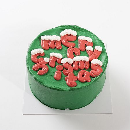 雪、リボン、ヒイラギ…冬モチーフの「Cake with」クリスマスケーキ予約開始