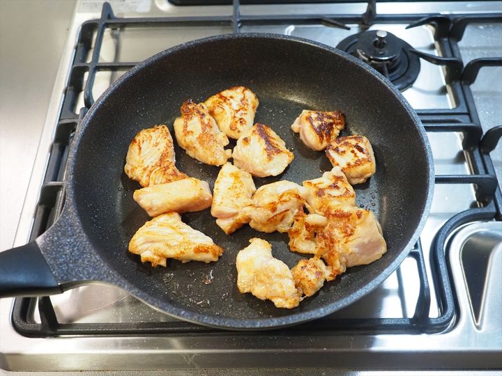 鶏むね肉と大根のはちみつポン酢煮