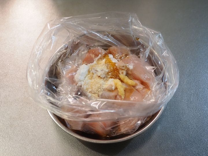 鶏むね肉と大根のはちみつポン酢煮