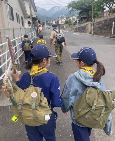 【大分県別府市】幼稚園生と小学1・2年生向け「ボーイスカウト体験会」開催！飯ごう体験＆凧作りに挑戦