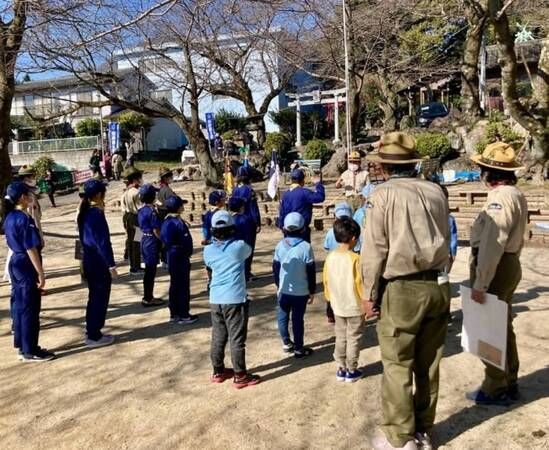 【大分県別府市】幼稚園生と小学1・2年生向け「ボーイスカウト体験会」開催！飯ごう体験＆凧作りに挑戦