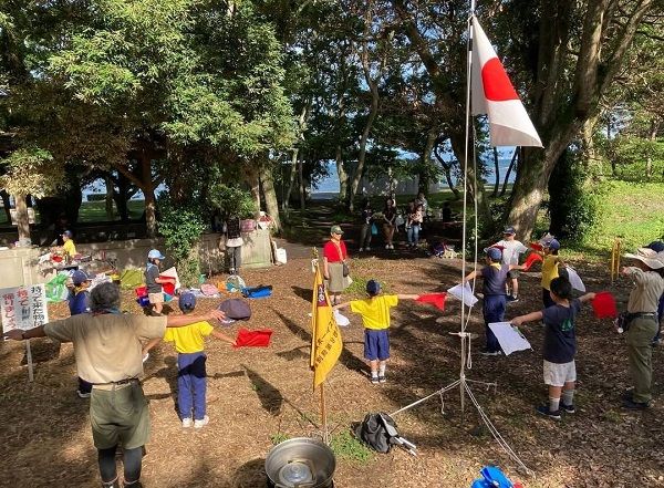 【大分県別府市】幼稚園生と小学1・2年生向け「ボーイスカウト体験会」開催！飯ごう体験＆凧作りに挑戦