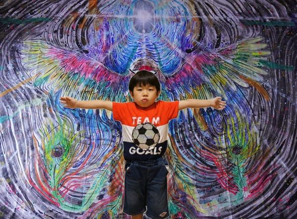 【群馬県甘楽町】個展「新井文月展 -甘楽の風・大地の波動-」開催＆ライブペインティングも実施！