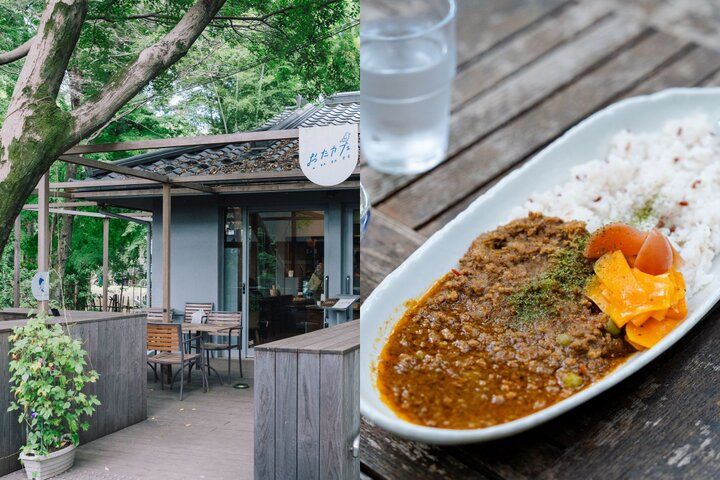 鳥のさえずりが聞こえる森の中にあるくつろぎカフェ／国分寺「史跡の駅 おたカフェ」