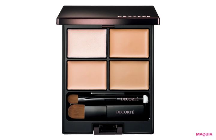 鼻まわりのお直しメイク コスメデコルテ トーンパーフェクティング パレット 01