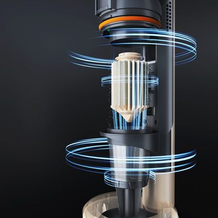 ゴミ捨てとフィルター掃除を自動化したコードレス掃除機「Air Base Cleaner」発売！