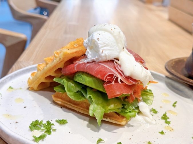 kutsurogi+tenjin 米粉ワッフル