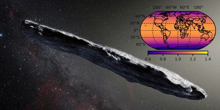 地球には星々を渡る恒星間天体の衝突が起きやすい地域が存在する