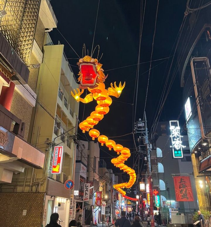 異国情緒あふれるダイナミックな竜