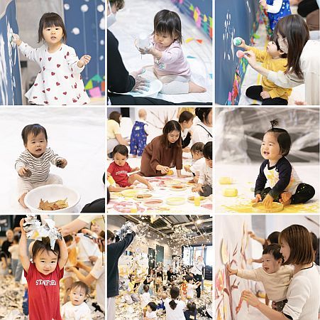 【東京都渋谷区】渋谷で開催の親子イベント「ぐちゃぐちゃ遊び」×写真撮影で家族の思い出を残そう！
