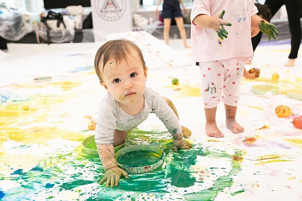【東京都渋谷区】渋谷で開催の親子イベント「ぐちゃぐちゃ遊び」×写真撮影で家族の思い出を残そう！