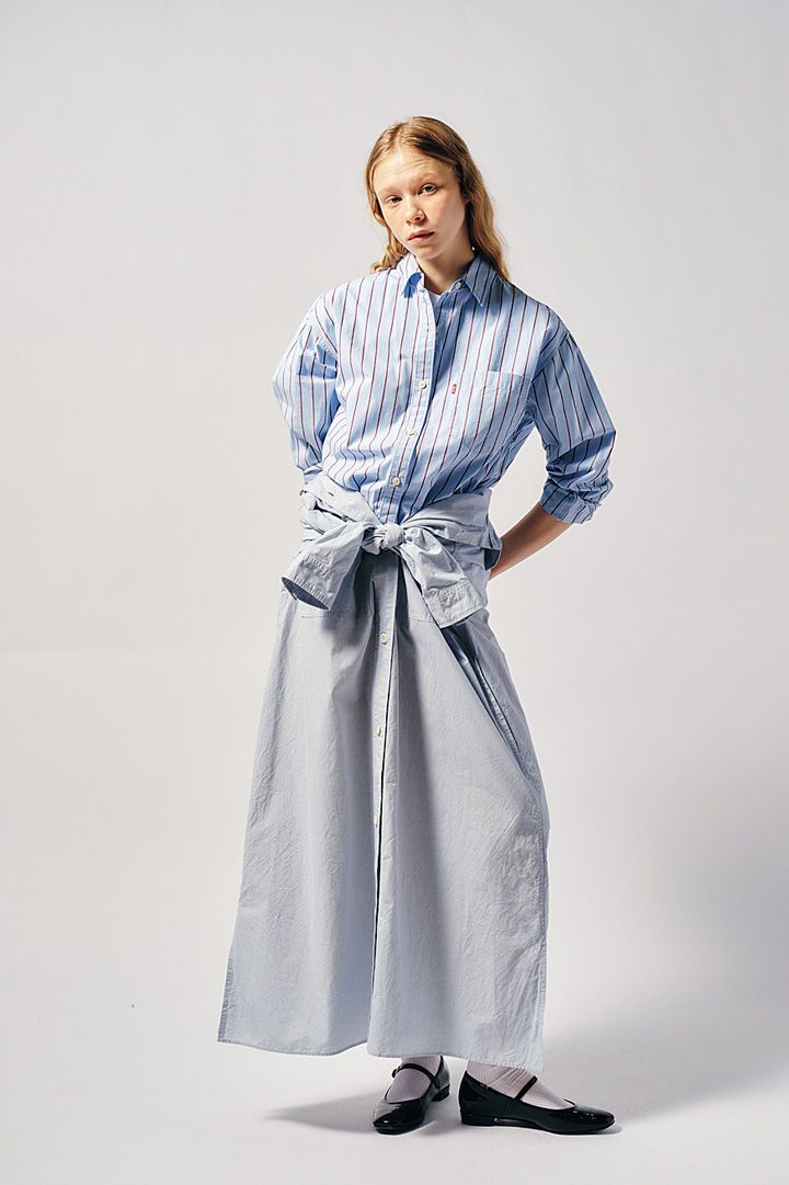 デニム以上に着回せる？何通りもおしゃれが楽しめるシャツワンピースのコーデ6選