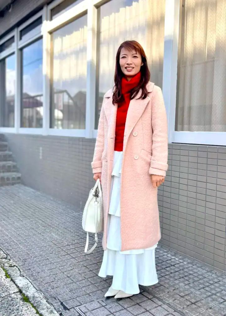 50代のニットコーデ