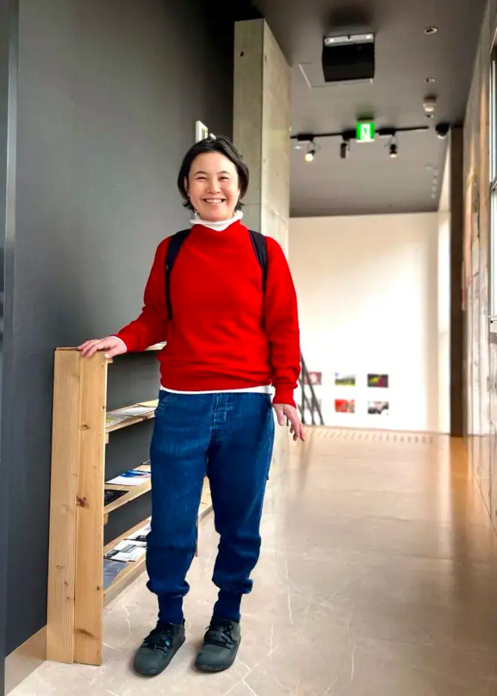 50代のニットコーデ