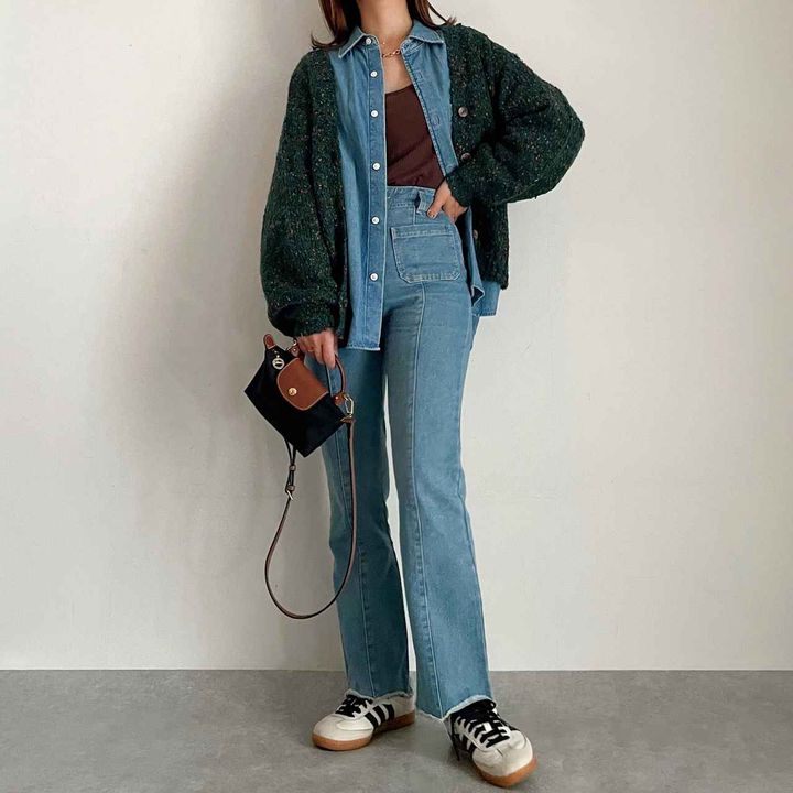 画像: 着回しコーデ3