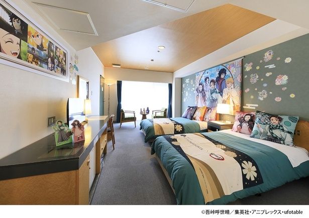 【写真】栃木県那須塩原市にある温泉旅館「ゆとりろ那須塩原」のコラボルーム