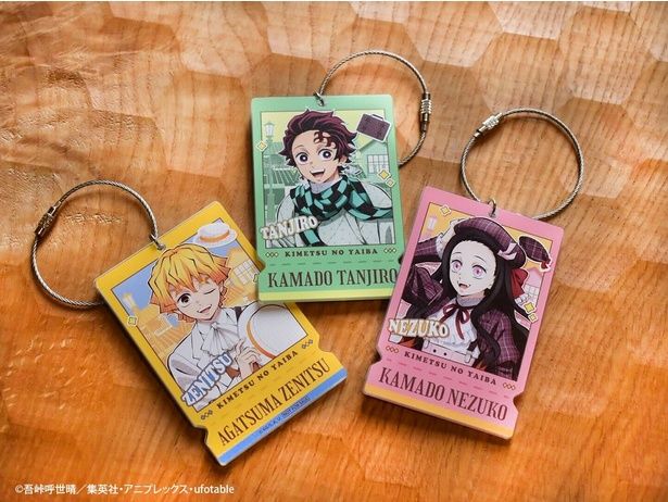 アクリル製ラゲッジタグも3種類のうち1つがもらえる ※ランダム配布