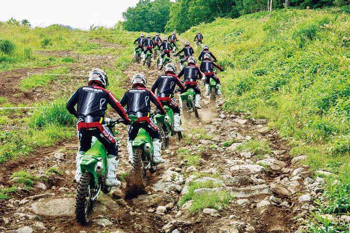 IAワタライのガレ場克服ライテク：Part03【上級ライダーほど内輪差を意識して走っている！】