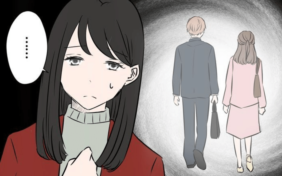 夫に擦り寄る