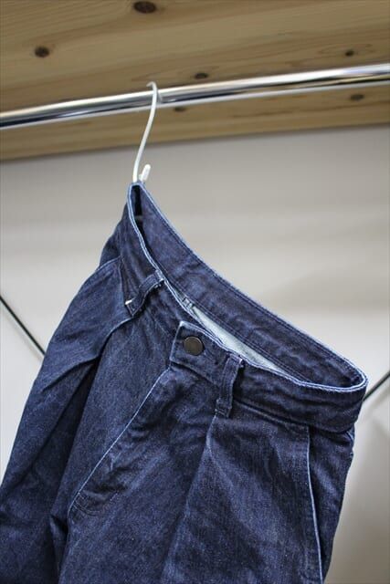 デニムの収納 つるす