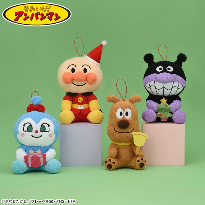 それいけ！アンパンマン ころふわ たのしいクリスマスぬいぐるみ