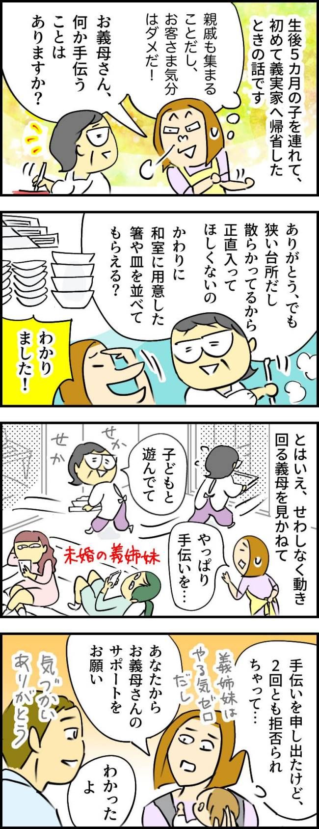 義実家で親戚や義姉妹からなじられた私