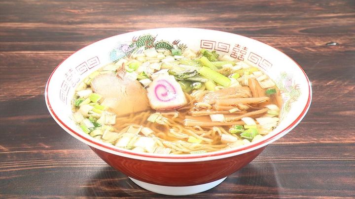 11月18日放送の「ヒューマングルメンタリー オモウマい店」に登場する「支那そば」（中京テレビ提供）