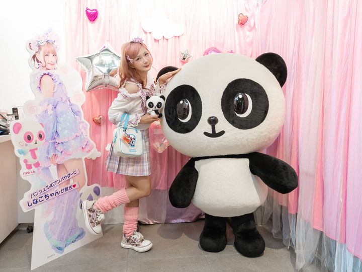 パンシェルとしなこちゃん