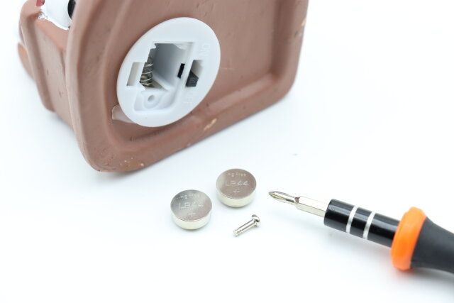 ダイソー LEDオブジェ 光るところ 電池