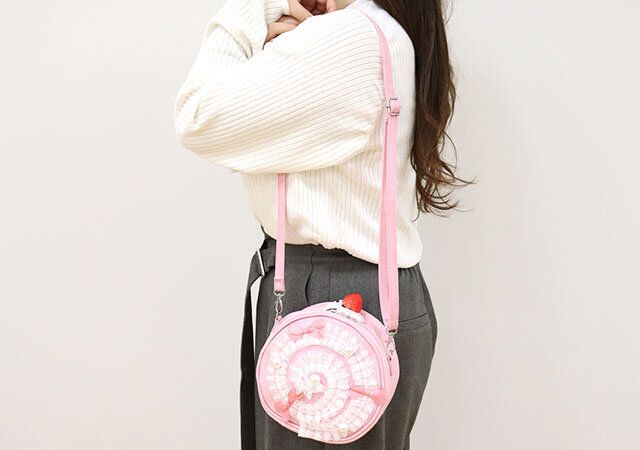 ロールケーキポーチバッグ