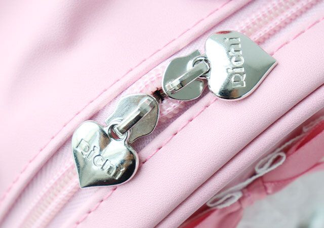 ロールケーキポーチハート引き手