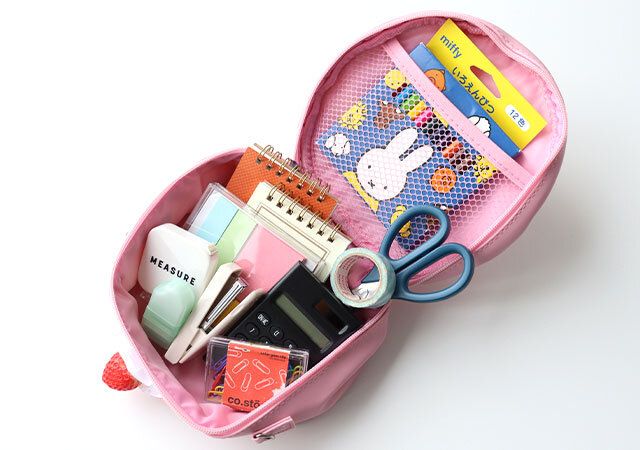 ロールケーキポーチ文房具収納