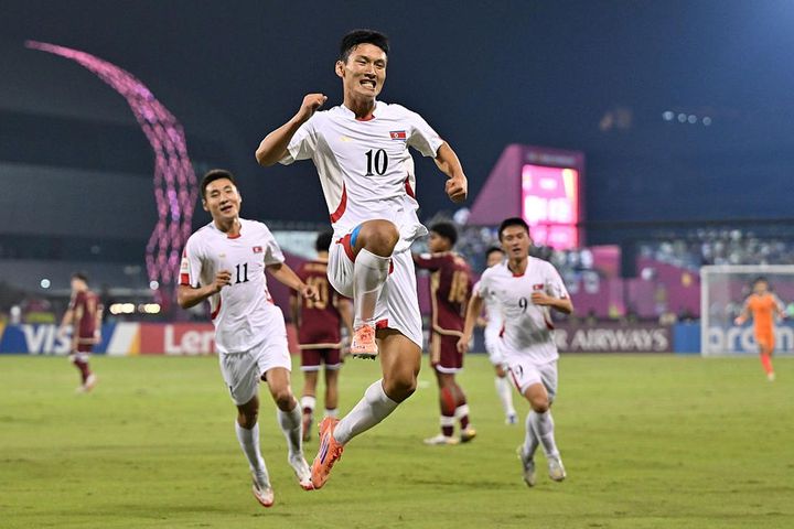 画像: ベネズエラ戦2ゴールのエースFWキム・ユジン (C)Getty Images