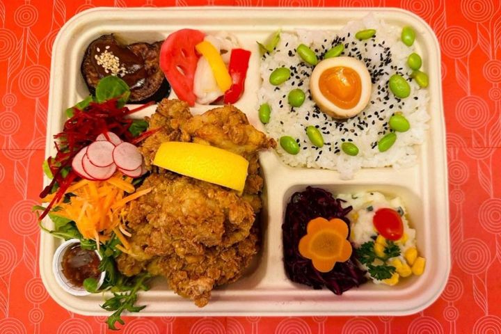 唐揚げサクサク！