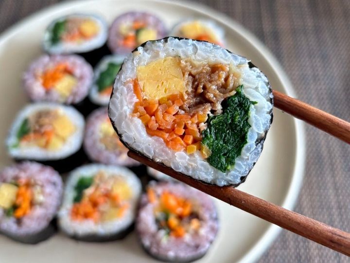 リピーター続出！具材1.5倍に増量した冷凍キンパ「プルコギ」