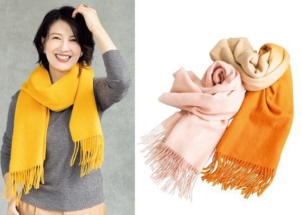 暖色系なら元気で若々しい印象に！