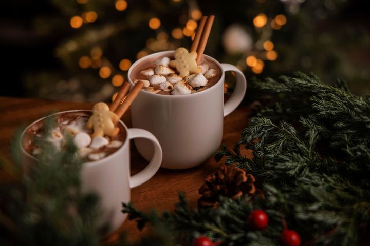 フェスティブ限定の特別ドリンク ホットチョコレート