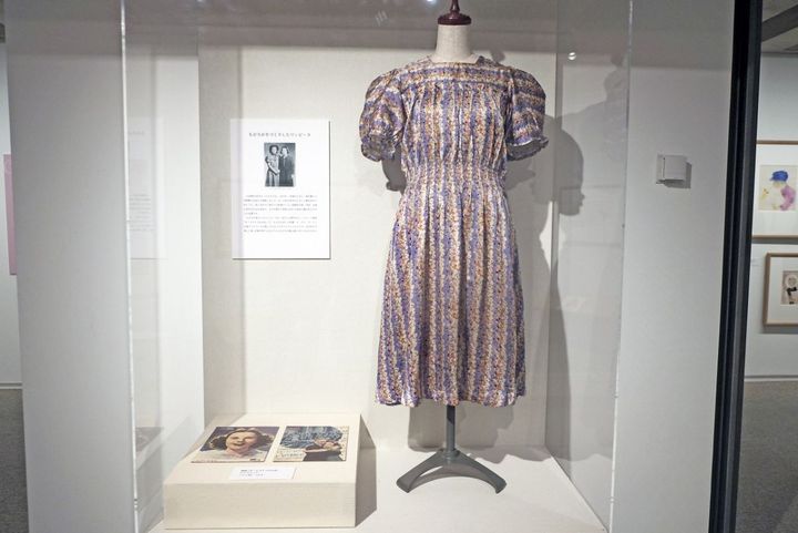 いわさきちひろの 自作ワンピース