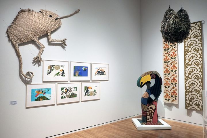 「柚木沙弥郎 永遠のいま」 展示風景