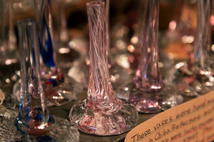 自分だけのグラスづくり体験「ちいさな硝子の本の博物館」