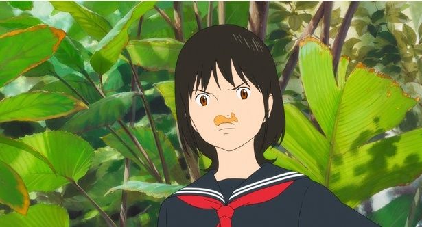 『未来のミライ』に登場するお菓子もクジラの形 [c]2018 スタジオ地図