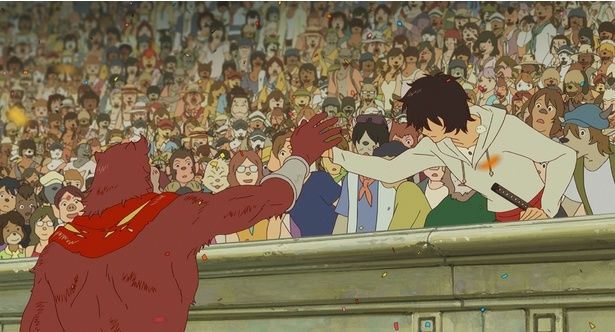 九太と熊徹の師弟関係と絆が熱い(『バケモノの子』) [c]2015 THE BOY AND THE BEAST FILM PARTNERS