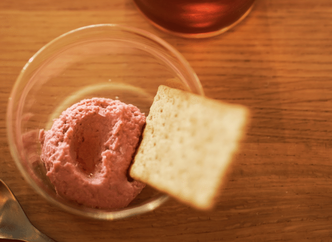 ブルーボトルコーヒー ホリデージャズライブ フムス＆クラッカー