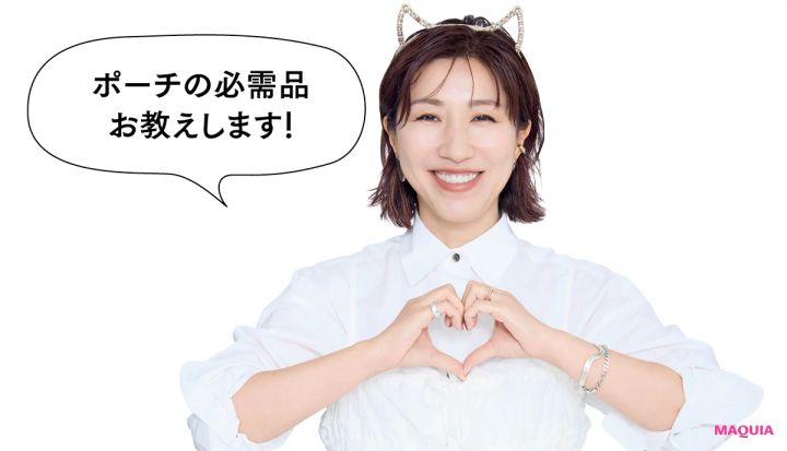 夕方のメイク直し 長井かおりさん