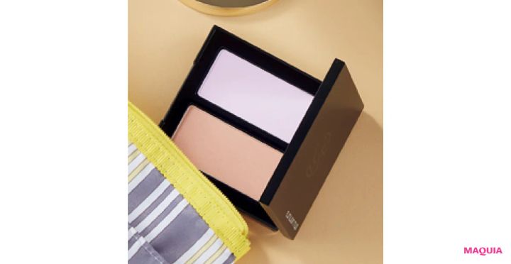 黄ぐすみのメイク直しにおすすめ 3D チークメイト ラベンダー ソルベ