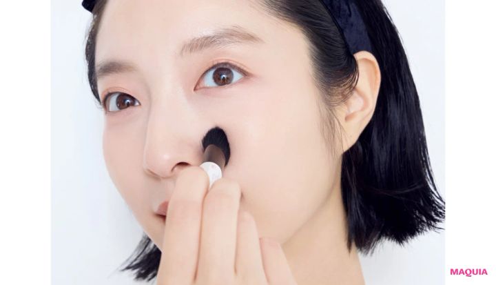 黄ぐすみのメイク直しにおすすめ 崩れたベースメイクを整える 長井かおり