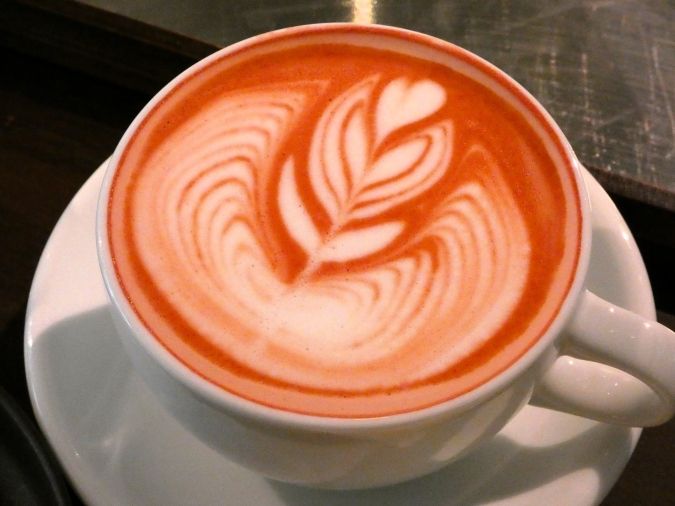 ムエンコーヒー ビーツラテ